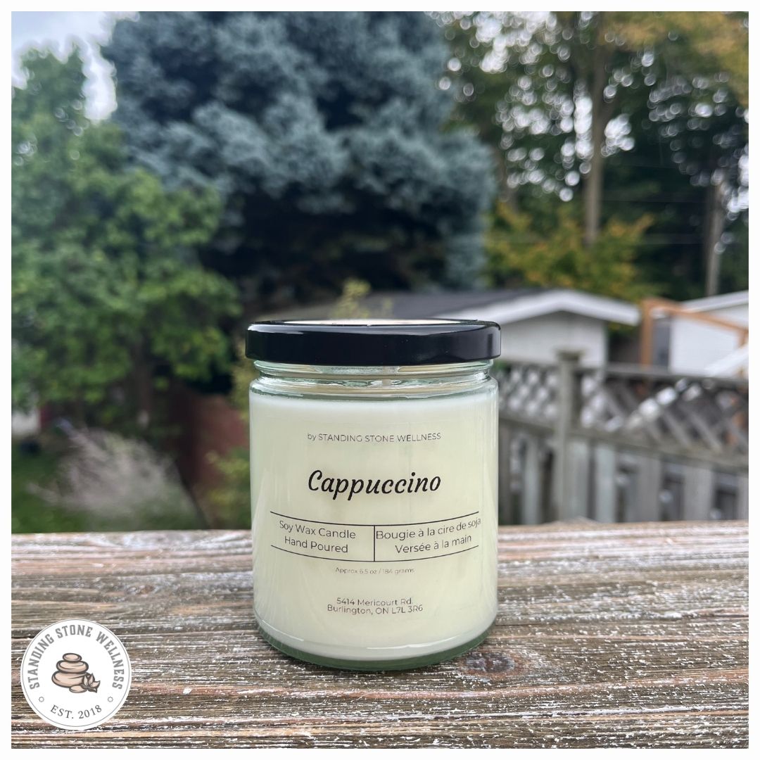 Cappuccino candle