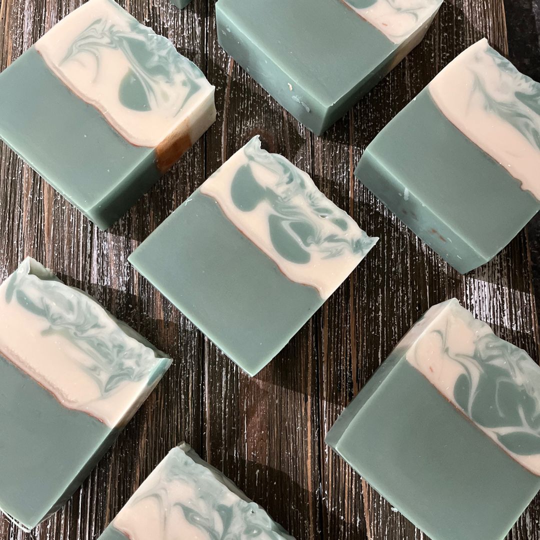 Green Tea Blossom: Oat Milk Soap