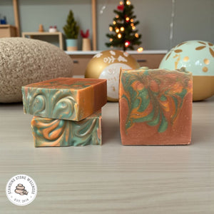 Frankincense, Sandalwood, Vanilla Holiday Bar Soap