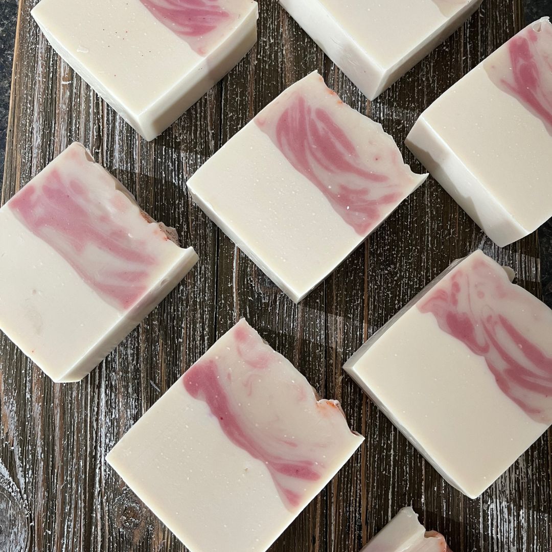 Rose Cardamom Moon Milk: Oat Milk Soap
