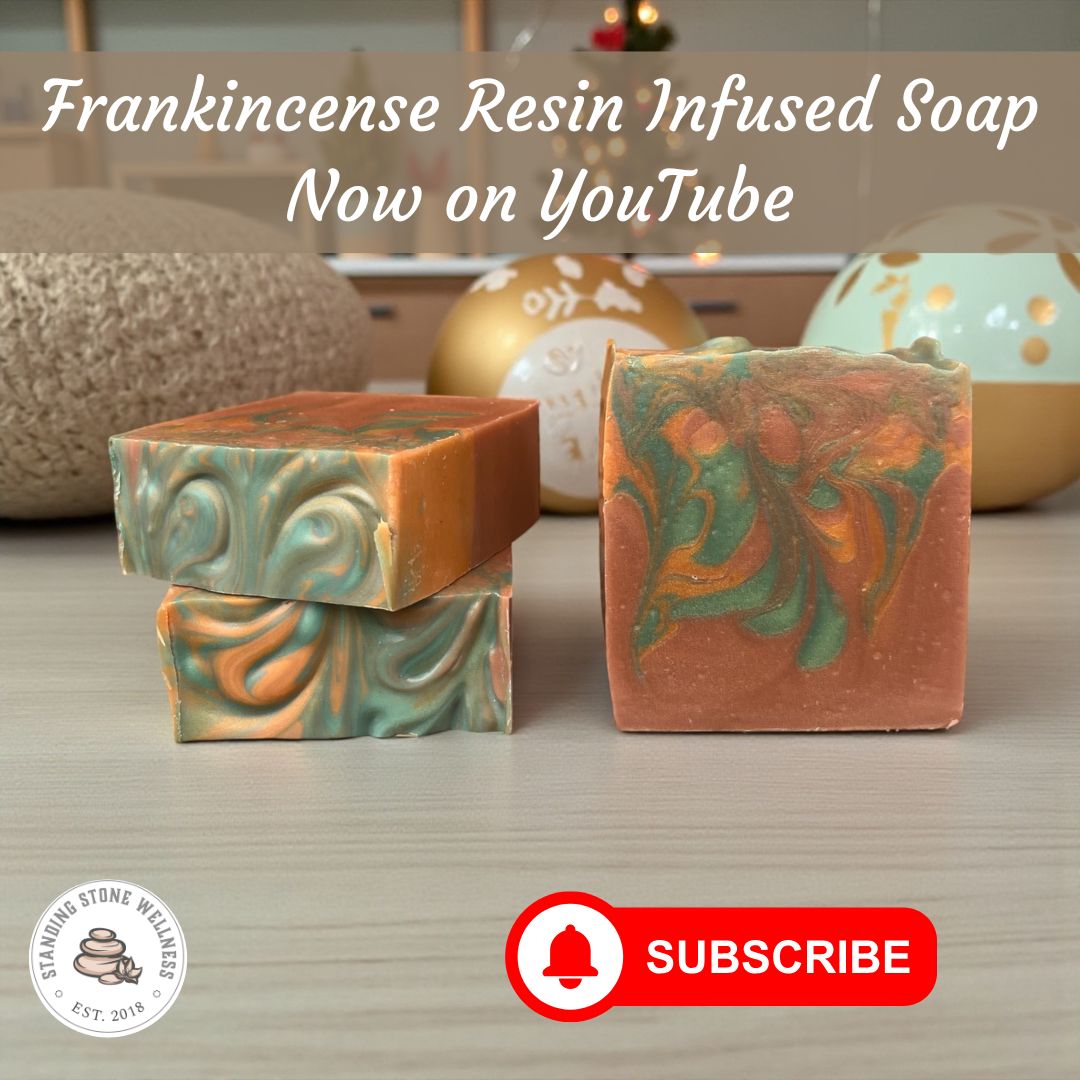 Frankincense, Sandalwood, Vanilla Holiday Bar Soap